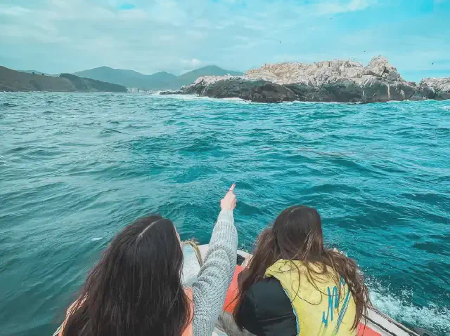 Paseo en lancha en Papudo